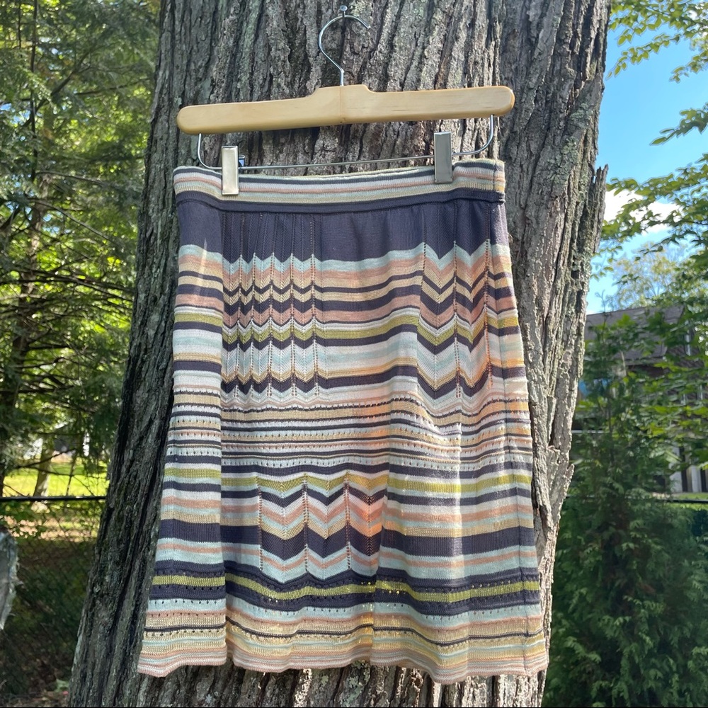 Missoni knit skirt
